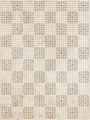 Плитка CAPELLA BROWN INSERTO GEOMETRYK ДЕКОР