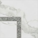 Плитка PRESTIGIO STATUARIO FASCIA MINIMAL LUCIDO ANGOLO R LK31 ДЕКОР