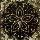 Плитка ТАКО НАПОЛЬНАЯ ВСТАВКА ДАМАСК ЗОЛОТО 80Х80Х8