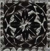 Плитка ТАКО НАПОЛЬНАЯ ВСТАВКА ЛЕАНО ПЛАТИНА РИФЛ. 778 66x66x8