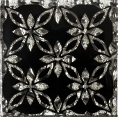 Плитка ТАКО НАПОЛЬНАЯ ВСТАВКА БРАЙС ПЛАТИНА 80Х80Х8