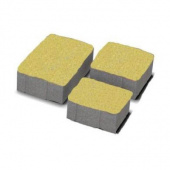 Плитка Тротуарная Старая Площадь Желтый 4 см