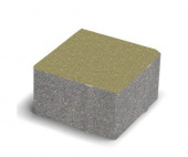 Плитка Тротуарная Квадрат 200х200 Горчичный 6 см