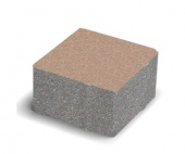 Плитка Тротуарная Квадрат 100х100 Персиковый 6 см