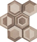 Плитка REWIND DECORO GEOMETRICO CORDA R4DU СТЕНА/ПОЛ