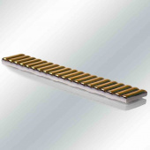 Плитка ФРИЗ КОСИЧКА ЗОЛОТО