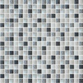 Плитка 579  МИКС ЧЕРНЫЙ-СЕРЫЙ-БЕЛЫЙ МОЗАИКА