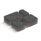 Плитка Тротуарная Старый Город Черный 4 см