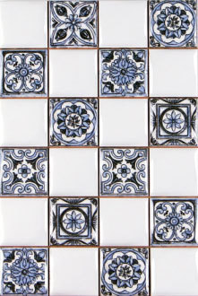 Плитка NOVUM WHITEBLUE СТЕНА