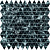 Плитка MOSAICO DE LUX CL-MOS PRST0909 МОЗАИКА