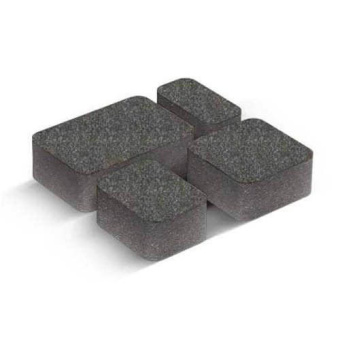 Плитка Тротуарная Старый Город Черный 6 см