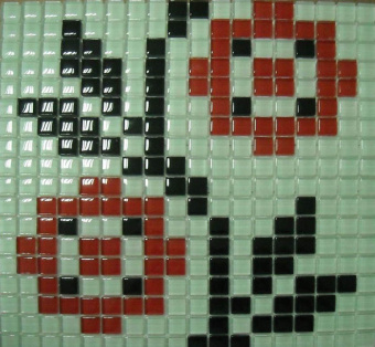 Плитка 1023 Мозаика Grand Kerama Микс Бесконечный Цветок 300Х300 (15Х15)