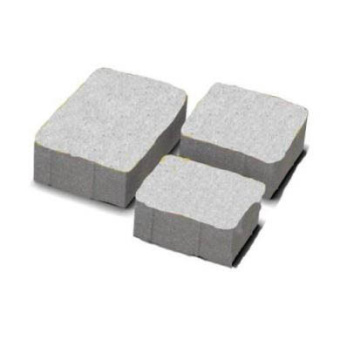 Плитка Тротуарная Старая Площадь Белый 4 см