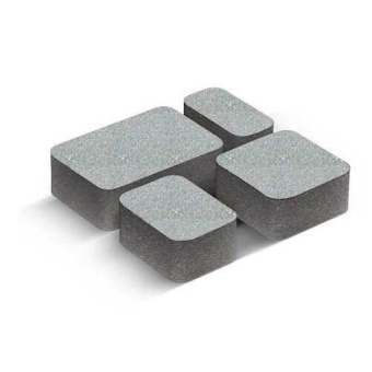 Плитка Тротуарная Старый Город Серый 6 см