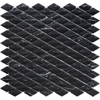 Плитка MOSAICO DE LUX CL-MOS DOL-GPD02 BLACK МОЗАИКА