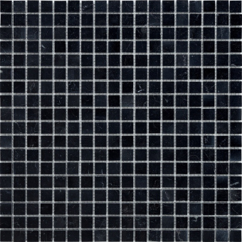 Плитка MOSAICO DE LUX C-MOS NERO MARQUINA POL МОЗАИКА