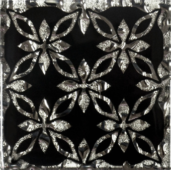 Плитка ТАКО НАПОЛЬНАЯ ВСТАВКА БРАЙС ПЛАТИНА 80Х80Х8