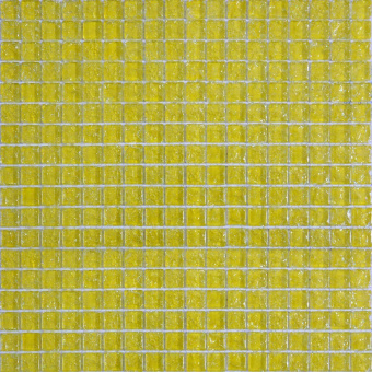 Плитка 642 Мозаика Grand Kerama Моно Жёлтый Колотый 300Х300 (15Х15)