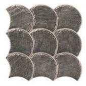 Плитка Realonda Ceramica Scale Slate Black Стена-Пол