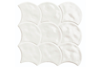 Плитка Realonda Ceramica Scale Gloss White Стена-Пол
