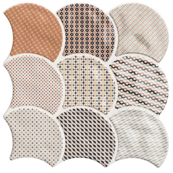Плитка Realonda Ceramica Scale Gloss Patchwork Стена-Пол